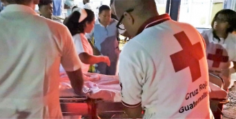 A Cruz Vermelha no apoio às vítimas na Guatemala