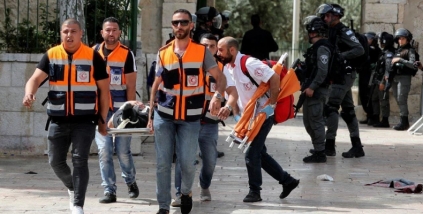 Apelo da Cruz Vermelha da palestina para apoiar as v&iacute;timas dos conflitos em Gaza