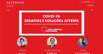 Webinar "COVID-19: Desafios e Solu&ccedil;&otilde;es Juvenis?" Hoje, 01 de junho, em direto,&nbsp;&agrave;s 21h45