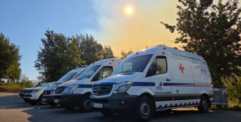 Cruz Vermelha Portuguesa reforça resposta nacional face ao agravamento do risco de incêndio rural